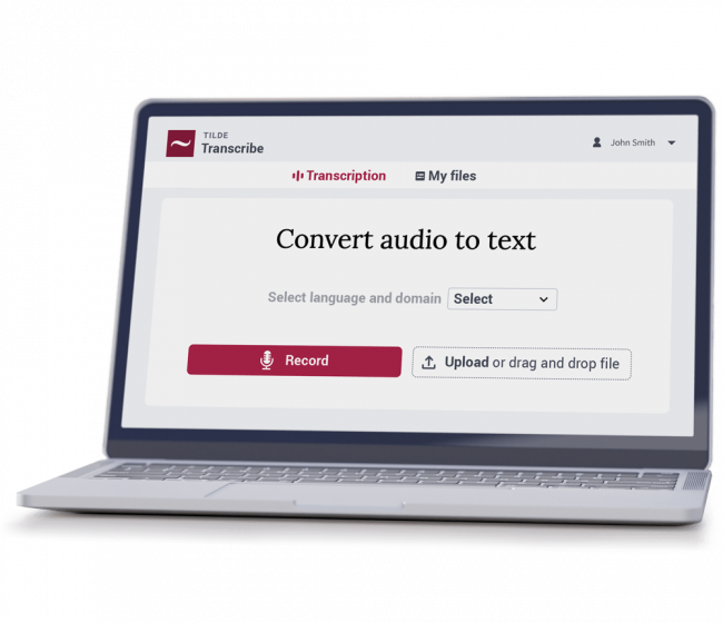 convert audio to text